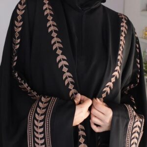 Premium Embroidered Abaya for Women – Elegant Modest Islamic Dress